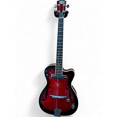 Used Soundsmith BARITONE UKULELE Wine Red Ukulele