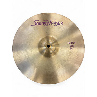 Used Soundvader 14in 14" Hi Hat Pair Cymbal