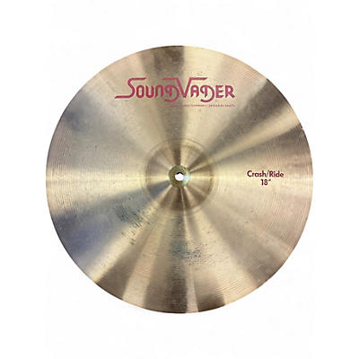 Used Soundvader 18in 18" Crash/Ride Cymbal