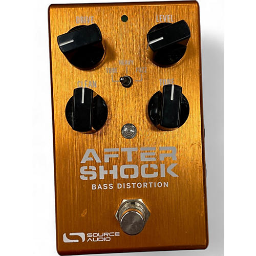 Source Audio Used Source Audio After Shock Bass Distortion Bass Effect Pedal