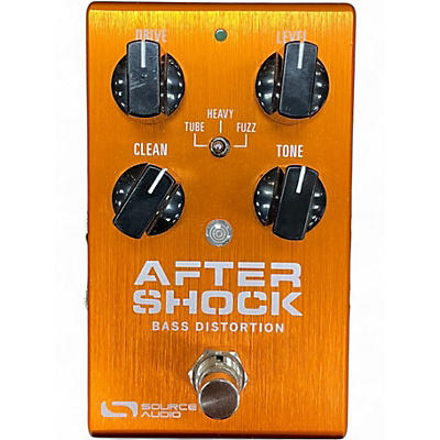 Used Source Audio Aftershock Bass Distortion Effect Pedal