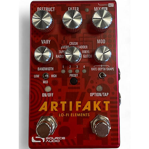 Source Audio Used Source Audio Artifakt Effect Pedal