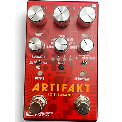 Used Source Audio Artifakt Effect Pedal