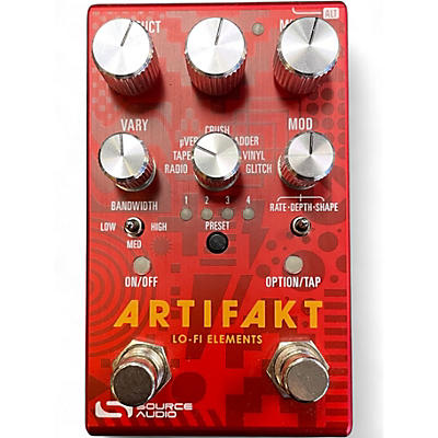 Used Source Audio Artifakt Lo-fi Elements Delay and Reverb Effect Pedal