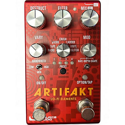 Used Source Audio Artifakt Lo-fi Elements  Effect Pedal