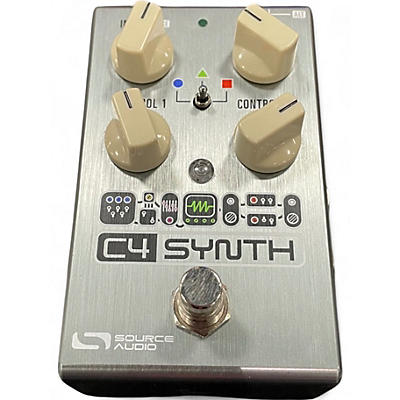 Used Source Audio C4 Synth Pedal Bass Effect Pedal