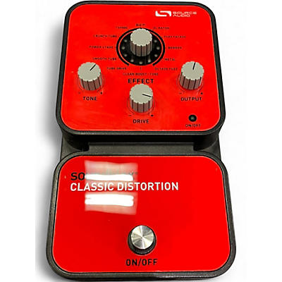 Used Source Audio CLASSIC DISTORTION Effect Pedal
