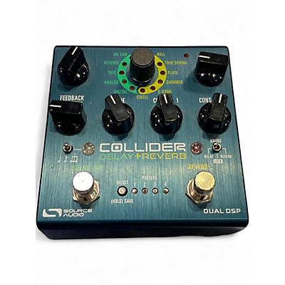 Used Source Audio Collider Delay + Reverb Effect Pedal
