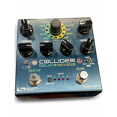 Used Source Audio Collider Delay+Reverb  Effect Pedal