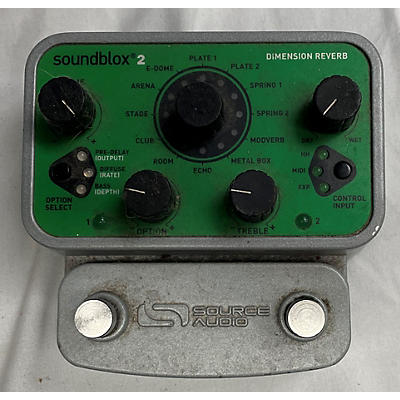 Source Audio Used Source Audio Dimension Reverb Effect Pedal