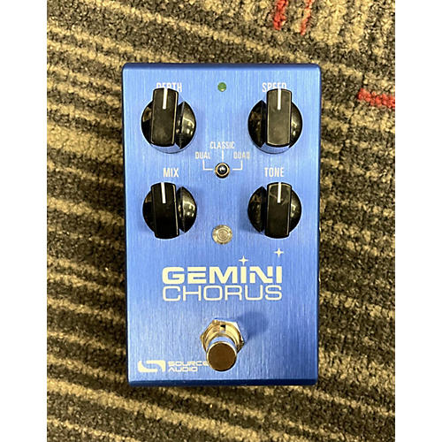 Source Audio Used Source Audio GEMINI CHORUS Effect Pedal