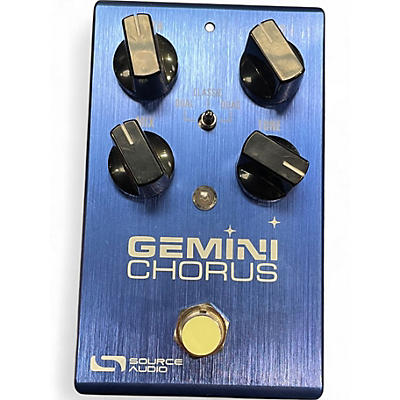 Used Source Audio GEMINI CHORUS Effect Pedal