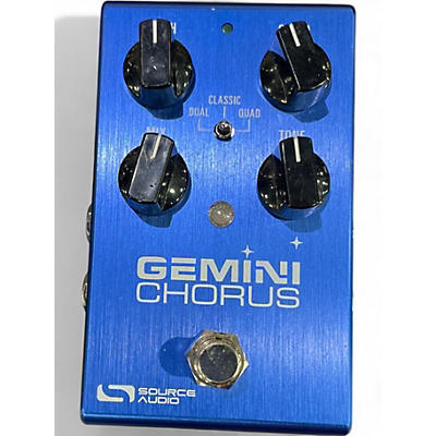 Used Source Audio Gemini Chorus Effect Pedal