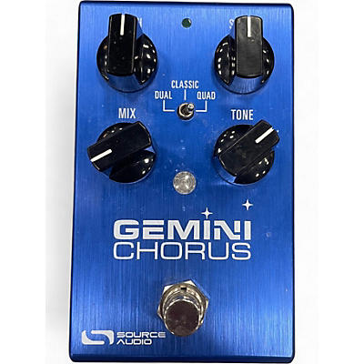 Used Source Audio Gemini Chorus Effect Pedal