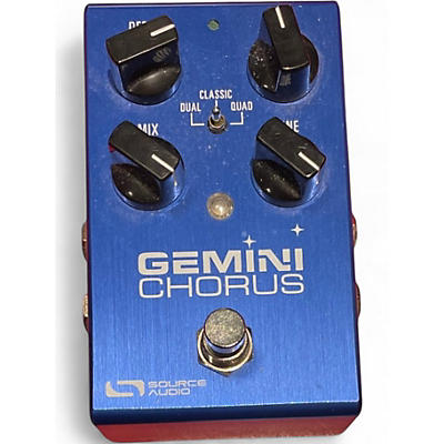 Used Source Audio Gemini Chorus Effect Pedal