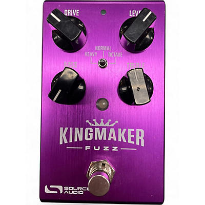 Used Source Audio KINGMAKER FUZZ Effect Pedal
