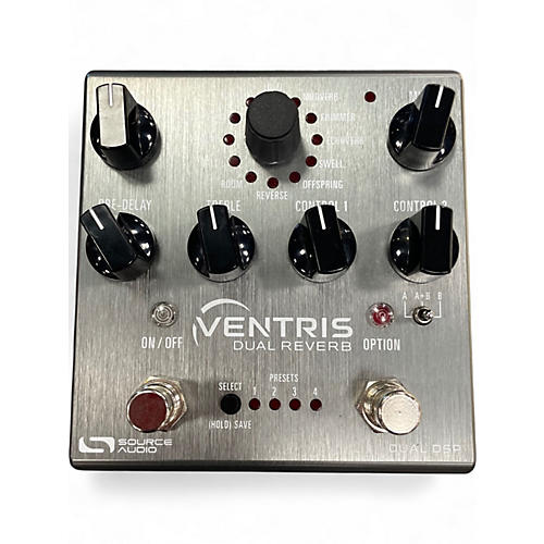 Used Source Audio SA262 Ventris Dual Reverb Effect Pedal
