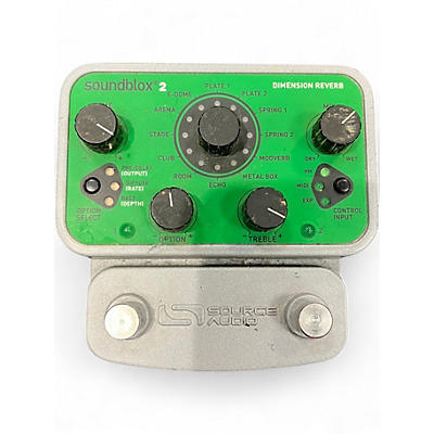 Used Source Audio SOUNDBLOX 2 DIMENSION REVERB Effect Pedal