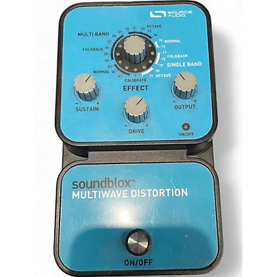 Used Source Audio SOUNDBLOX MULTIWAVE DISTORTION Effect Pedal