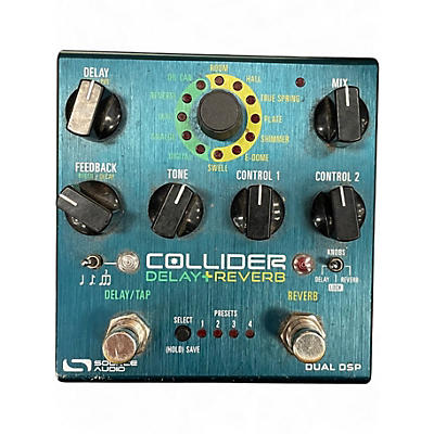 Used Source Audio Sa263 Collider Stereo Delay Effect Pedal
