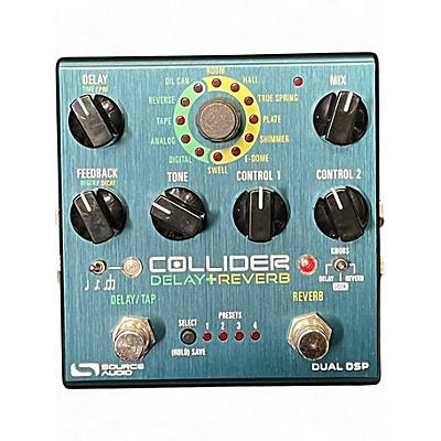 Used Source Audio Sa263 Collider Stereo Delay Reverb Effect Pedal