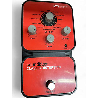 Used Source Audio Soundblox Classic Distortion Effect Pedal