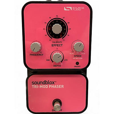 Used Source Audio Soundblox Tri-Mod Phaser Effect Pedal