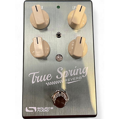 Used Source Audio True Spring Effect Pedal