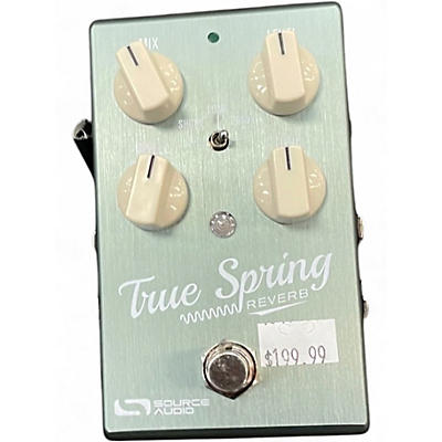 Used Source Audio Ture Spring Reverb Effect Pedal