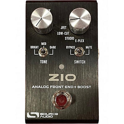 Used Source Audio Zio analog front end + boost Effect Pedal