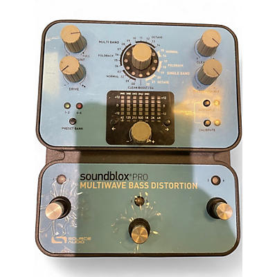 Used Source Audio soundblox bass distortion Effect Pedal