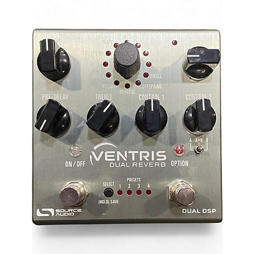 Source Audio Used Source Audio ventris dual reverb Effect Pedal