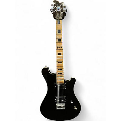 Used Sozo ZCBK Black Solid Body Electric Guitar