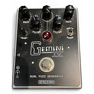 Used Spaceman Effects Gemini IV Dual Fuzz Generator Effect Pedal