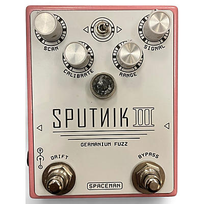 Used Spaceman Effects SPUTNIK III GERMANIUM FUZZ - WHITE EDITION Effect Pedal