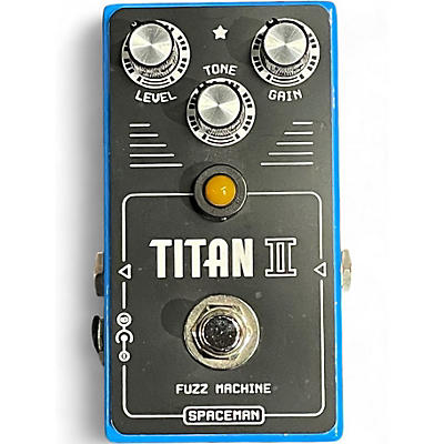 Used Spaceman Effects Titan II Fuzz Machine Effect Pedal