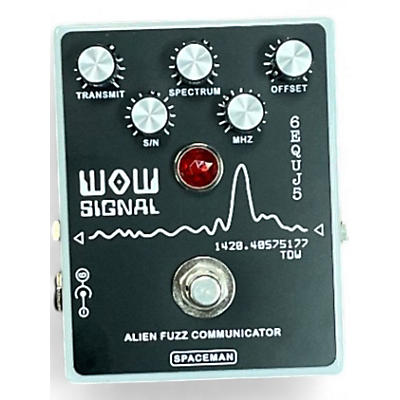 Used Spaceman Effects WOW Signal Alien Fuzz Communicator Effect Pedal