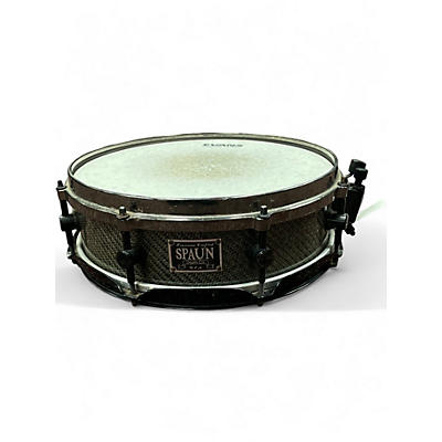 Used Spaun 13X4 Custom Series Snare carbon fiber Drum