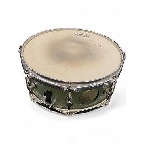 Used Spaun 13in Snare Clear Drum Clear 31