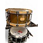 Used Spaun 14in Maple Tobacco Snare Maple Drum Maple 33