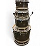 Used Spaun 4 Piece Custom Series Rootbeer Sparkle Drum Kit Rootbeer Sparkle