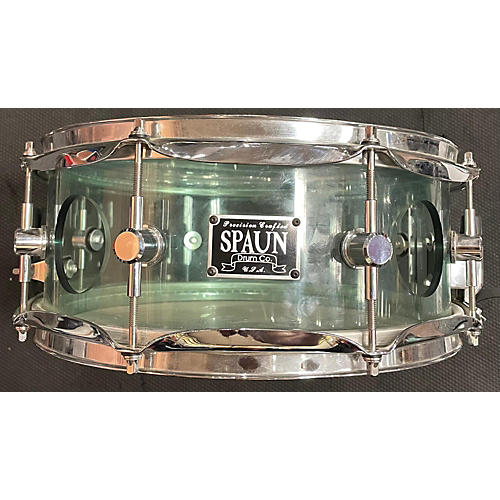 Spaun Used Spaun 4X13 Snare Drum Acrylic Acrylic 94