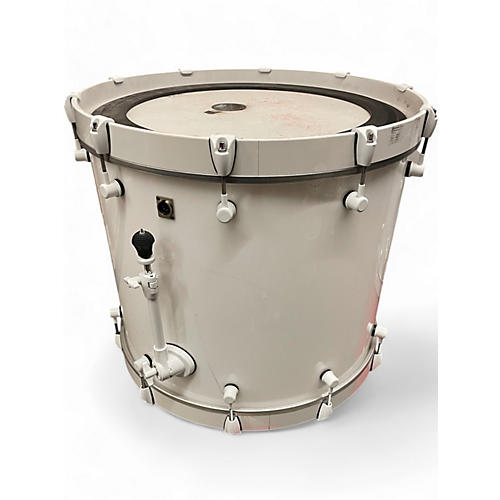 Used Spaun 5 Piece Custom Series W/ LEDs Alpine White Drum Kit Alpine White