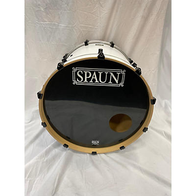 Spaun Used Spaun 5 piece Custom Black And White Drum Kit