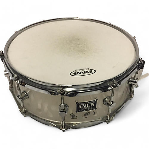 Used Spaun 5.5X14 Acrylic Ikebukuro Clear Drum Clear 10