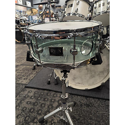 Spaun Used Spaun 5X13 ACRYLIC Drum AQUA GREEN