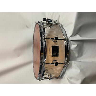 Spaun Used Spaun 5X14 ACRYLIC SNARE Drum ACRYLIC FLAME