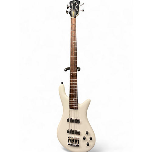 Used Specter NS-2JA Alpine White Electric Bass Guitar Alpine White