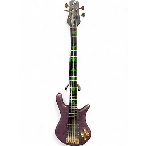 Used Spector Artist Series Skyler Acord Violet Stain Matte Electric Bass Guitar Violet Stain Matte