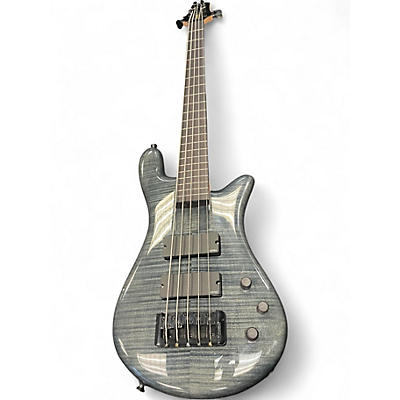 Used Spector BANTMAN 5 Trans Black Electric Bass Guitar